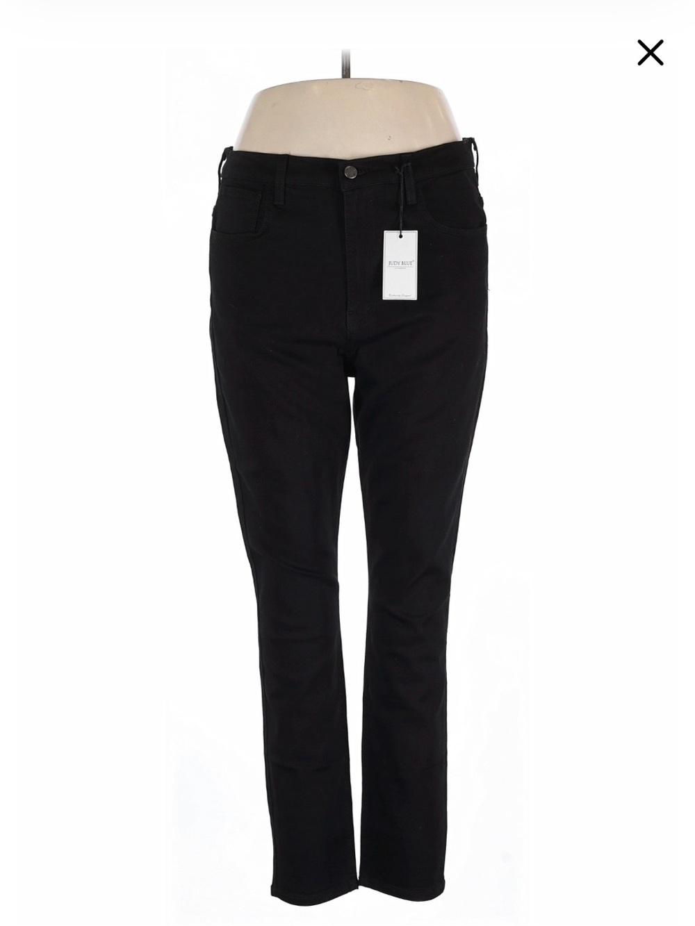 Judy Blue Black Straight-Leg Women's Jeans
